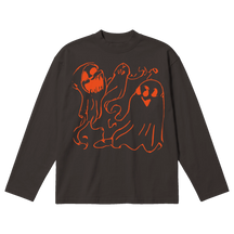 Casper Baggy L/S Tee - Off Black - Front