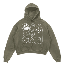 Casper Hoodie - Olive - Front