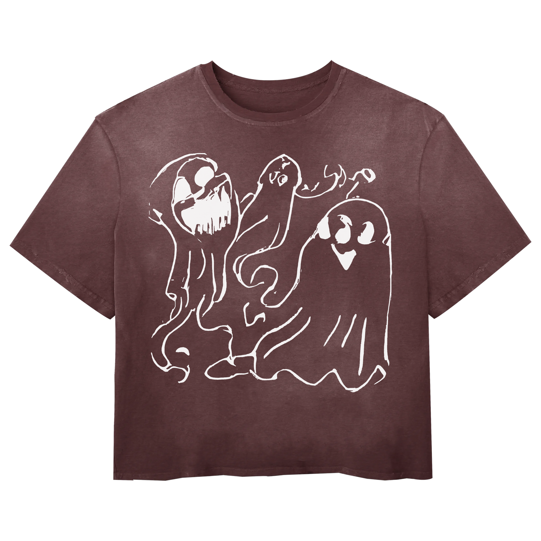Casper Tee - Red - Front