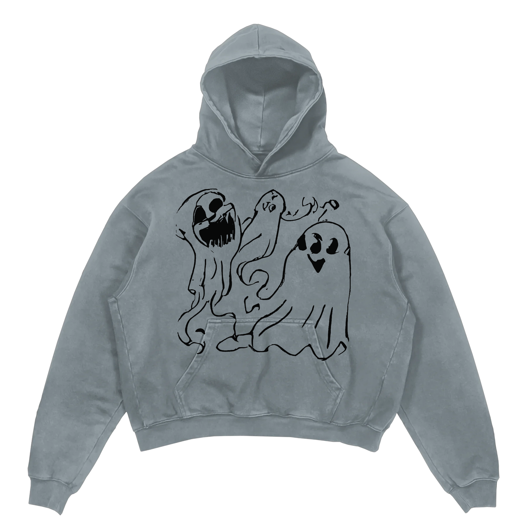 Casper Hoodie - Sage - Front