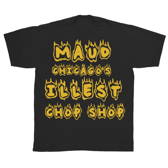 Chop Shop Classic Tee - Black - Front