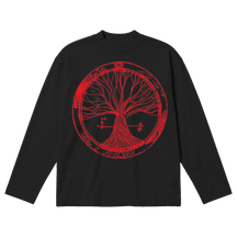 Circle of Life Baggy L/S Tee - Black - Front