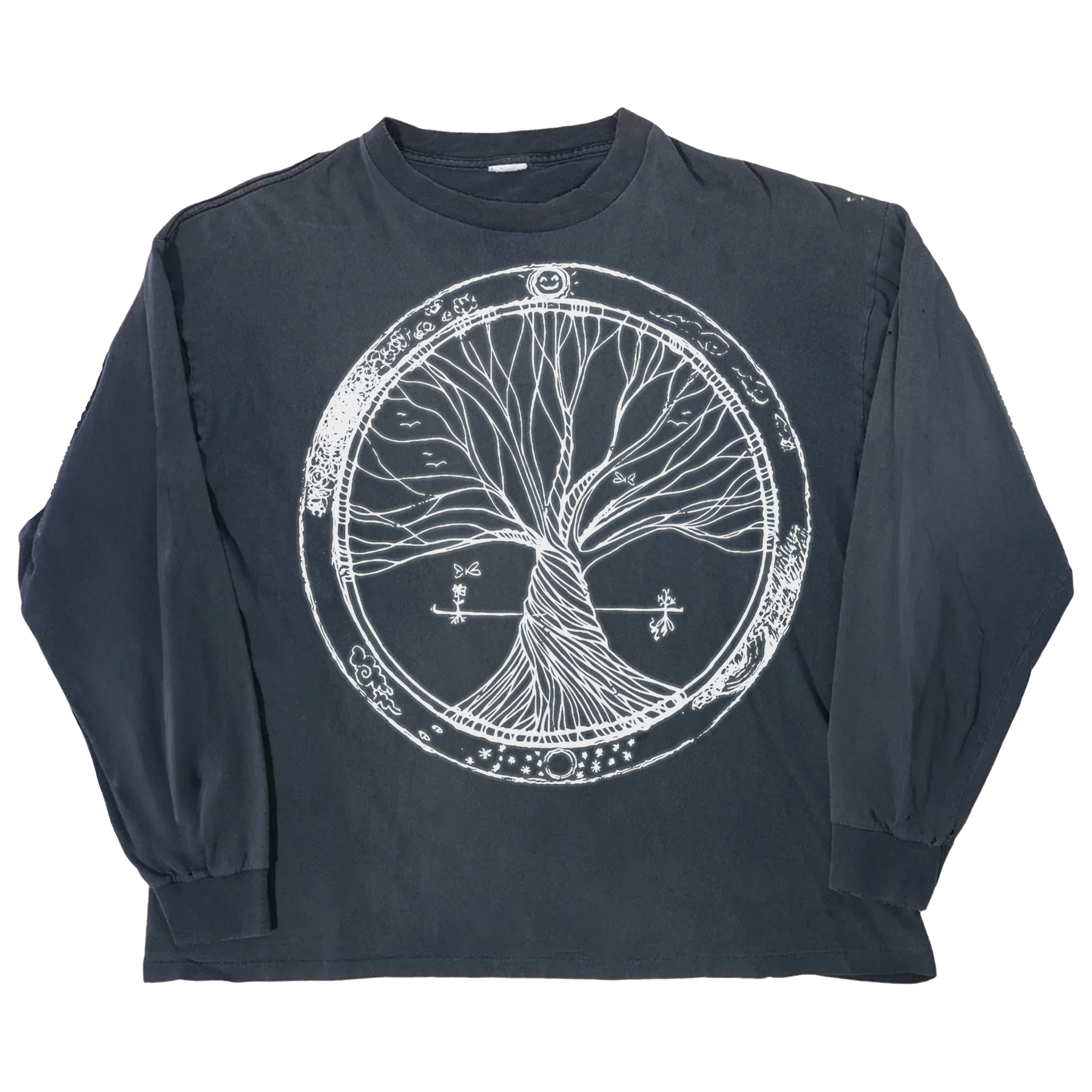 Circle of Life L/S Tee - Blue - Front