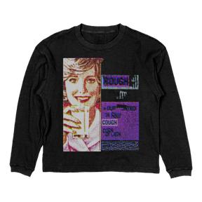 Cough Syrup Thermal - Black - Front