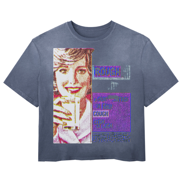 Cough Syrup Tee - Blue - Front
