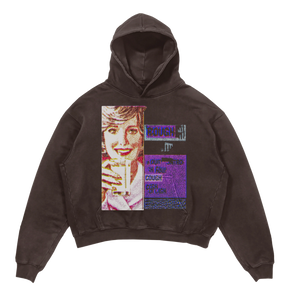 Cough Syrup Hoodie - Brown - Front
