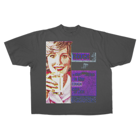 Cough Syrup Drop Tee - Grey - Front