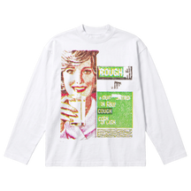 Cough Syrup Baggy L/S Tee - White - Front