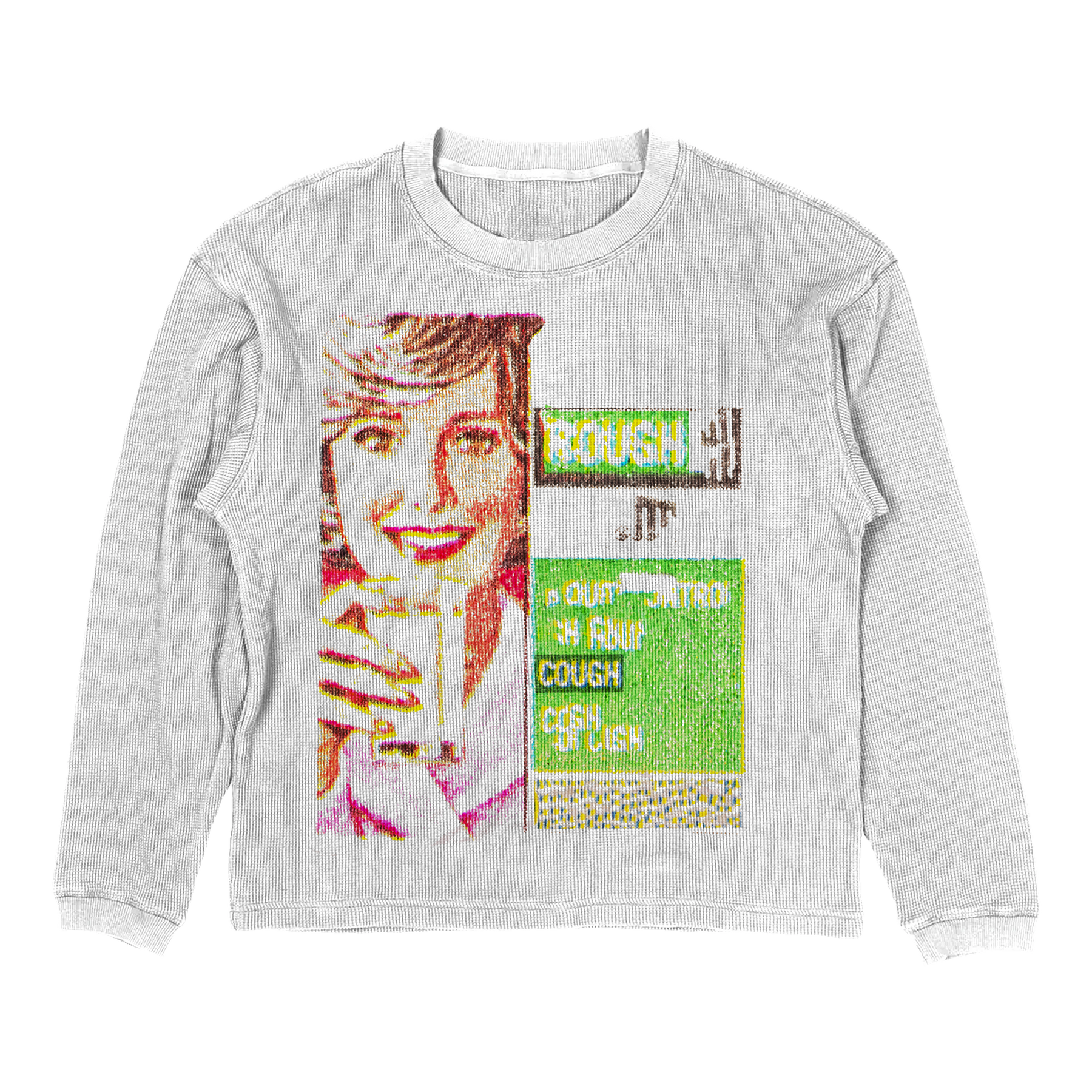 Cough Syrup Thermal - White - Front