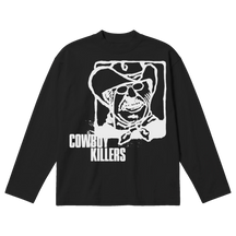Cowboy Baggy L/S Tee - Black - Front