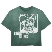 Cowboy Tee - Green - Front
