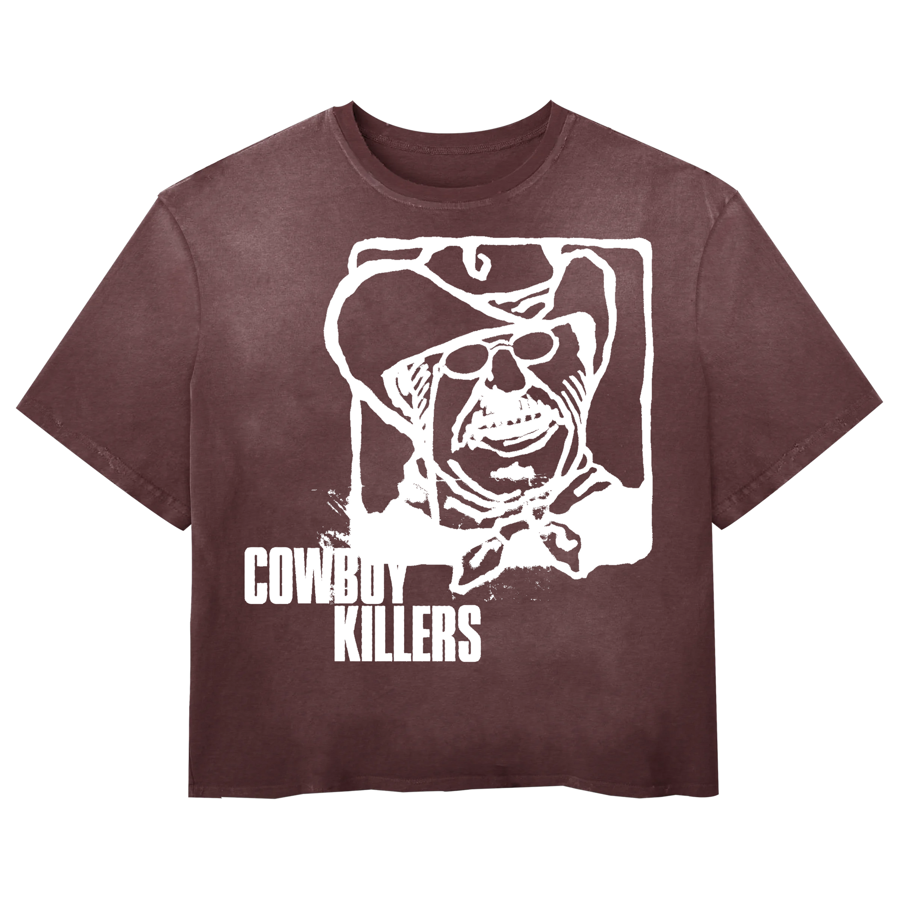 Cowboy Tee - Red - Front
