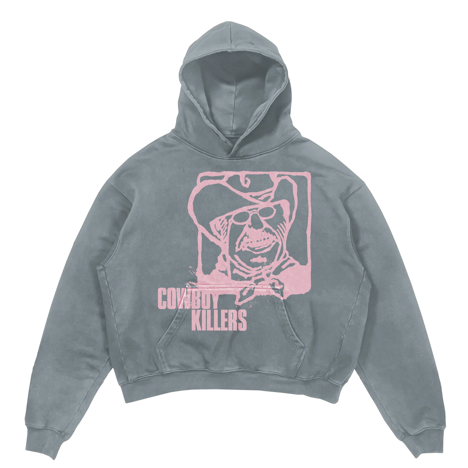Cowboy Hoodie - Sage - Front