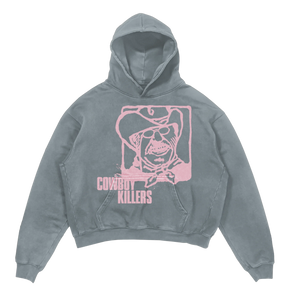 Cowboy Hoodie - Sage - Front