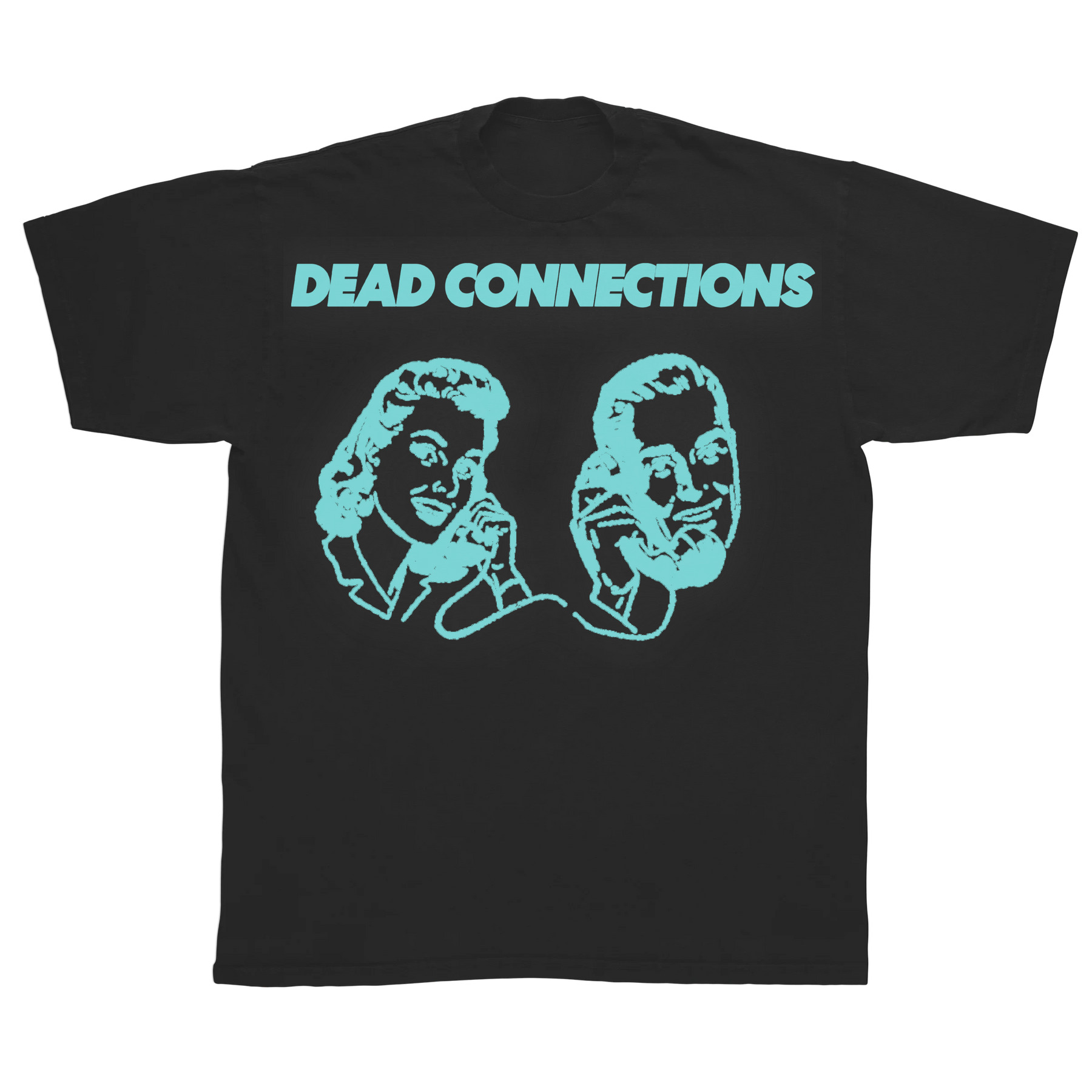 Dead Connections Classic Tee - Black - Front
