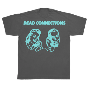 Dead Connections Classic Tee - Grey - Front