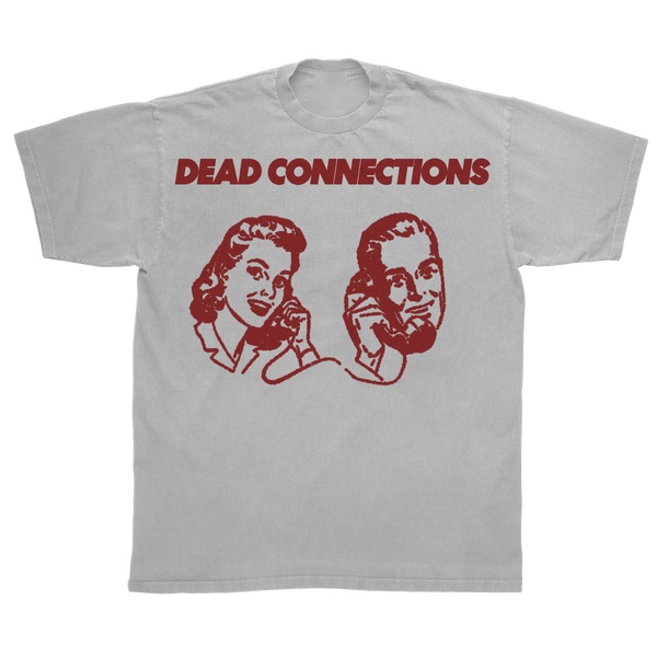 Dead Connections Classic Tee - White - Front