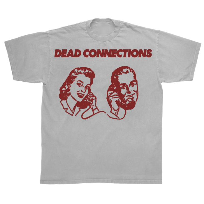 Dead Connections Classic Tee - White - Front