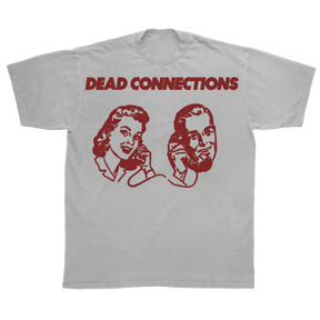 Dead Connections Classic Tee - White - Front