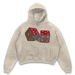 Dice Hoodie - Sand - Front