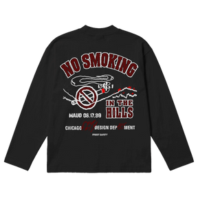 Forest Safety Baggy L/S Tee - Black - Back