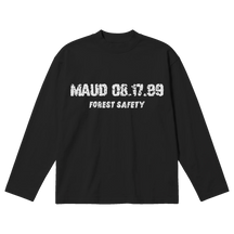 Forest Safety Baggy L/S Tee - Black - Front