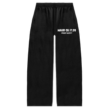 Forest Safety Baggy Sweatpants - Black - Front