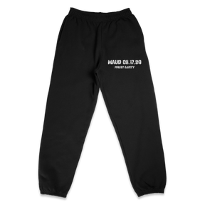 Forest Safety Sweatpants - Black - Front