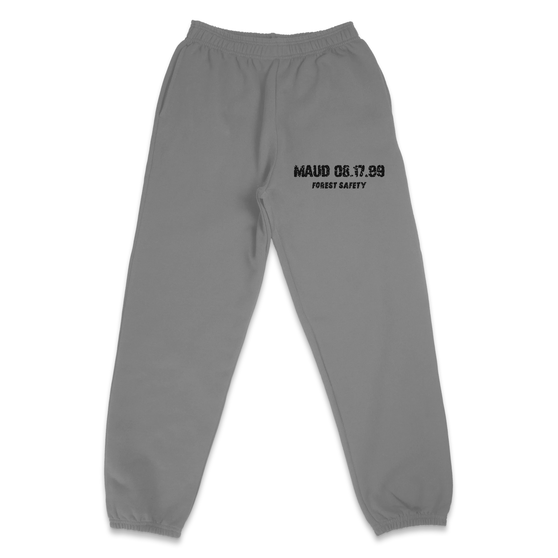 Forest Safety Sweatpants - Grey - Front