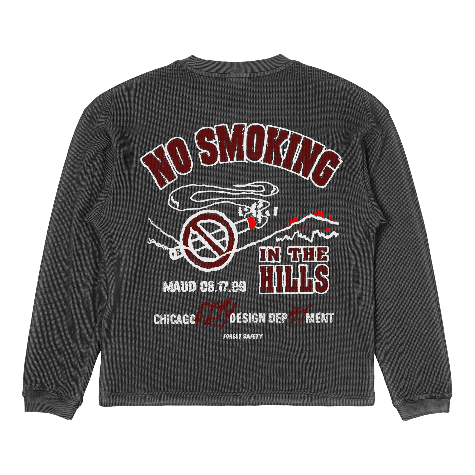 Forest Safety Thermal - Grey - Back