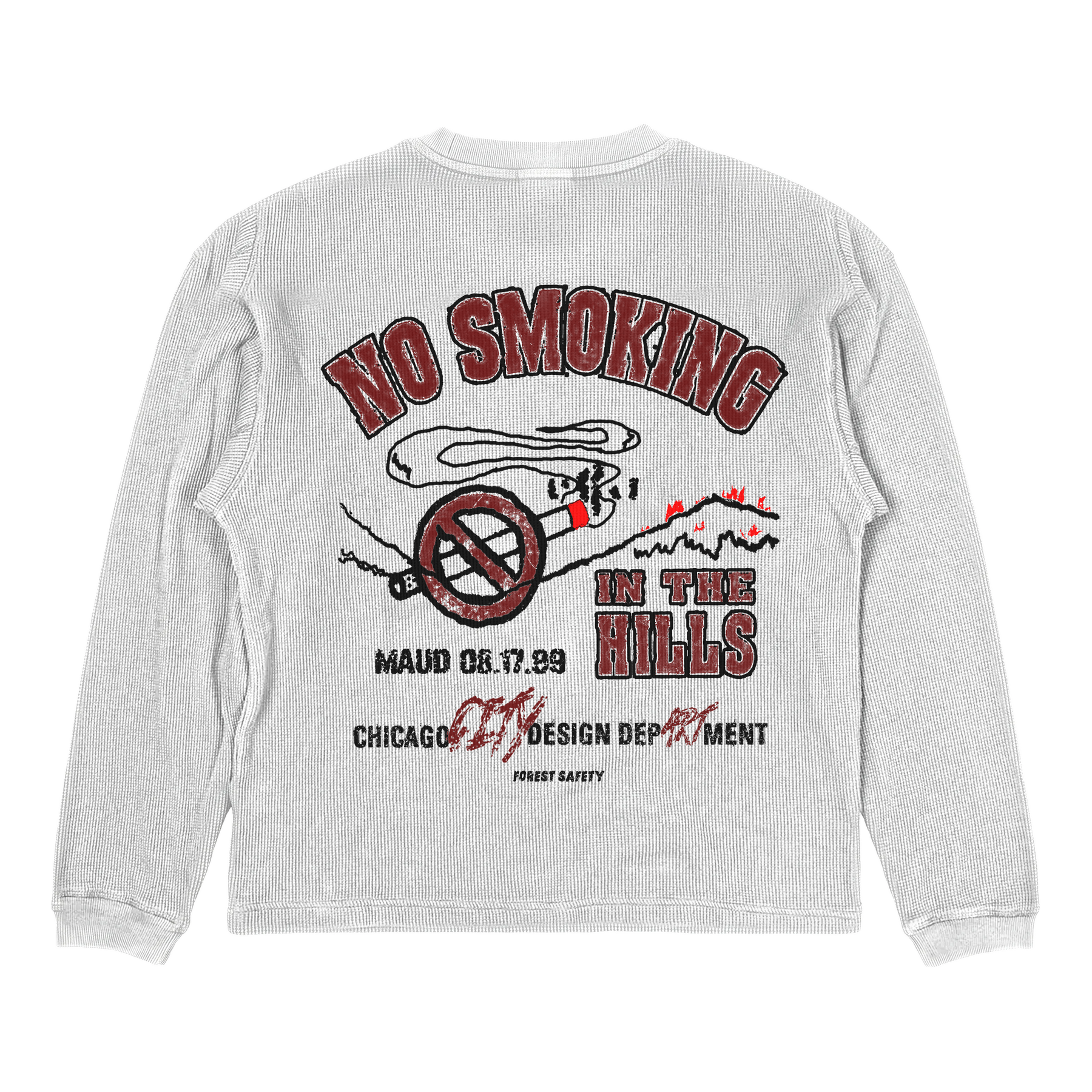 Forest Safety Thermal - White - Back