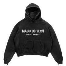 Forest Safety Hoodie - Black - Front