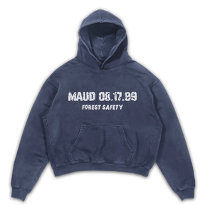 Forest Safety Hoodie - Blue - Front