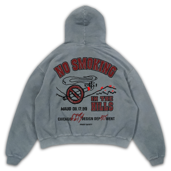 Forest Safety Hoodie - Sage - Back