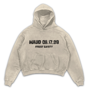 Forest Safety Hoodie - Sand - Front