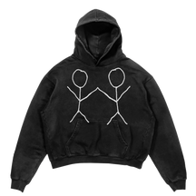 Friends Hoodie - Black - Front