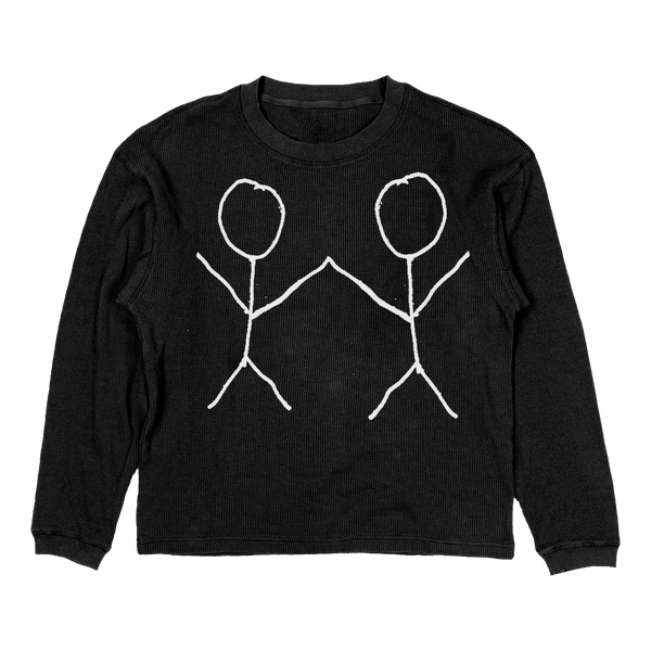 Friends Thermal - Black - Front