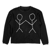 Friends Thermal - Black - Front