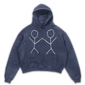 Friends Hoodie - Blue - Front