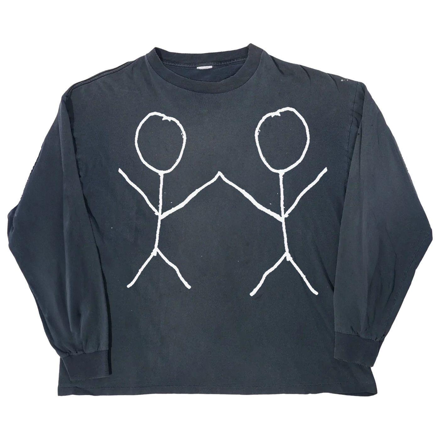 Friends L/S Tee - Blue - Front