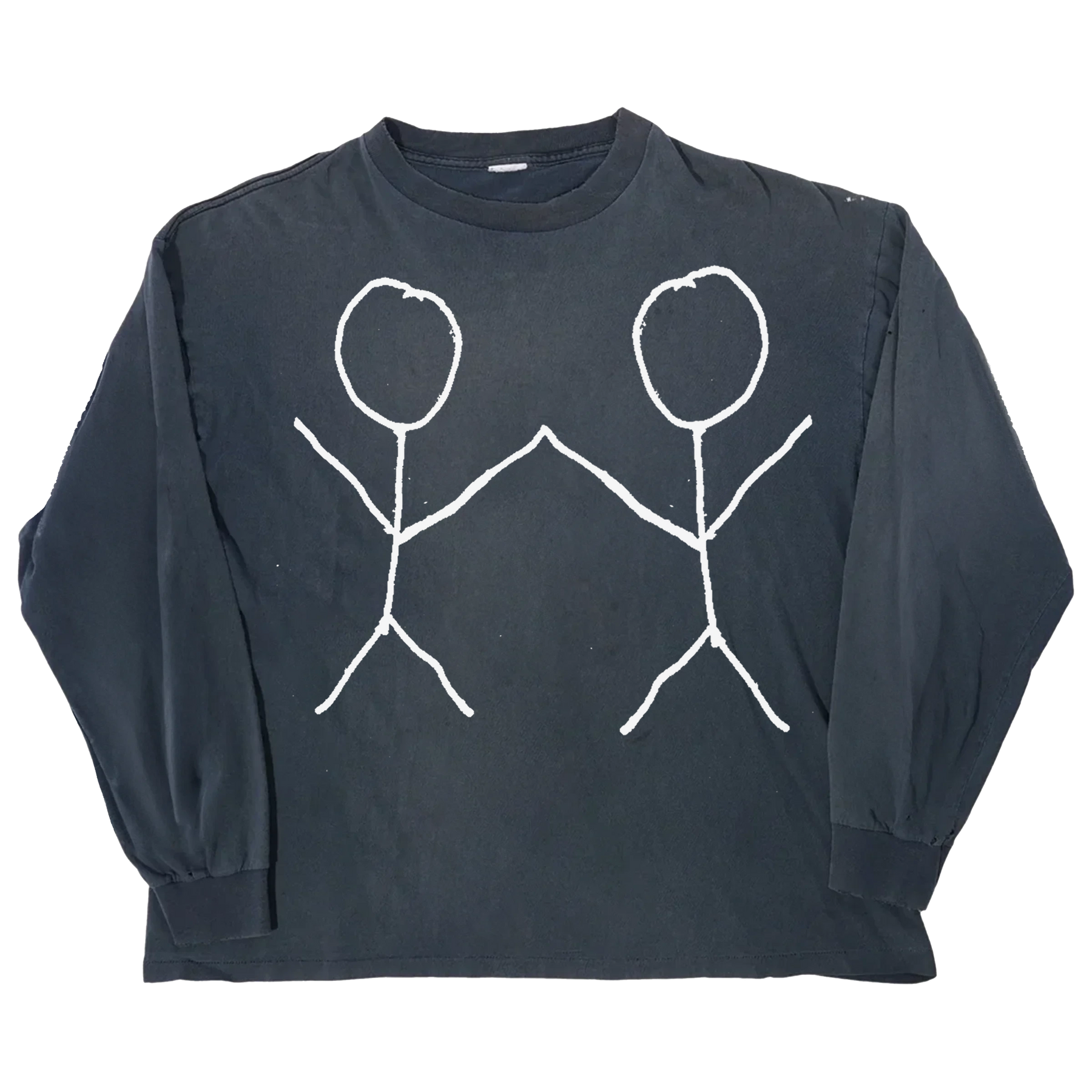 Friends L/S Tee - Blue - Front