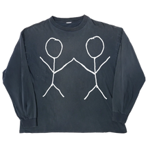 Friends L/S Tee - Blue - Front