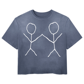 Friends Tee - Blue - Front
