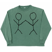 Friends L/S Tee - Green - Front