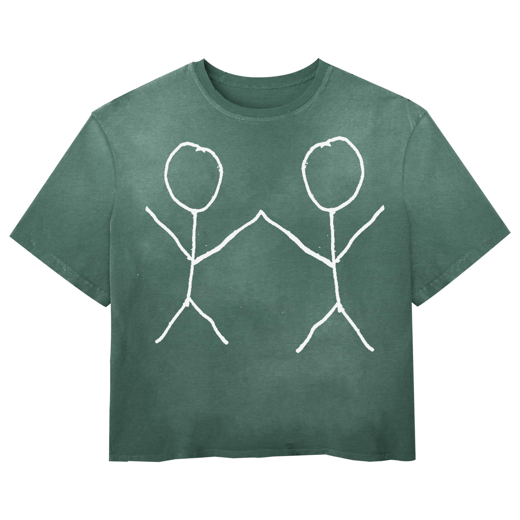 Friends Tee - Green - Front