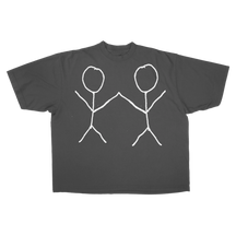 Friends Drop Tee - Grey - Front