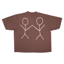 Friends Drop Tee - Mocha - Front