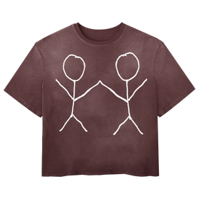 Friends Tee - Red - Front