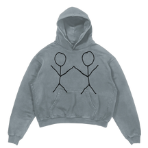 Friends Hoodie - Sage - Front