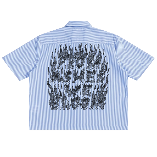From Ashes Boxy Button Up - Back